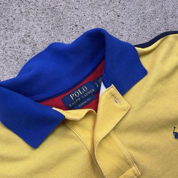 Polo Ralph Lauren Classic Fit Shirt S Beach Volleyball Poster Graphic - Picture 2 of 6